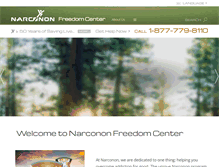 Tablet Screenshot of narcononfreedomcenter.org
